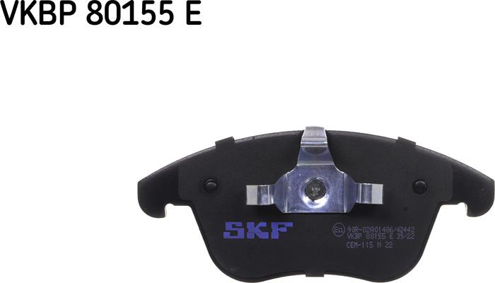 SKF VKBP 80155 E - Jarrupala, levyjarru inparts.fi