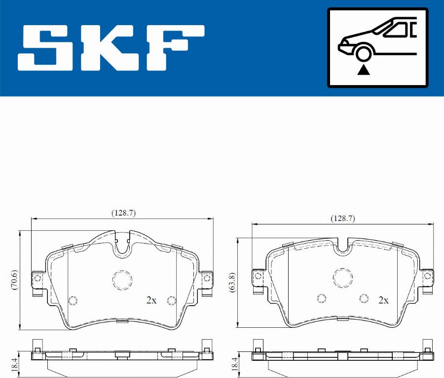 SKF VKBP 80153 - Jarrupala, levyjarru inparts.fi