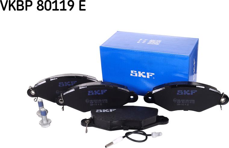 SKF VKBP 80119 E - Jarrupala, levyjarru inparts.fi