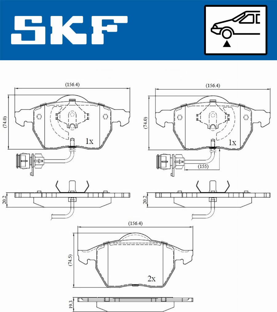 SKF VKBP 80113 E - Jarrupala, levyjarru inparts.fi