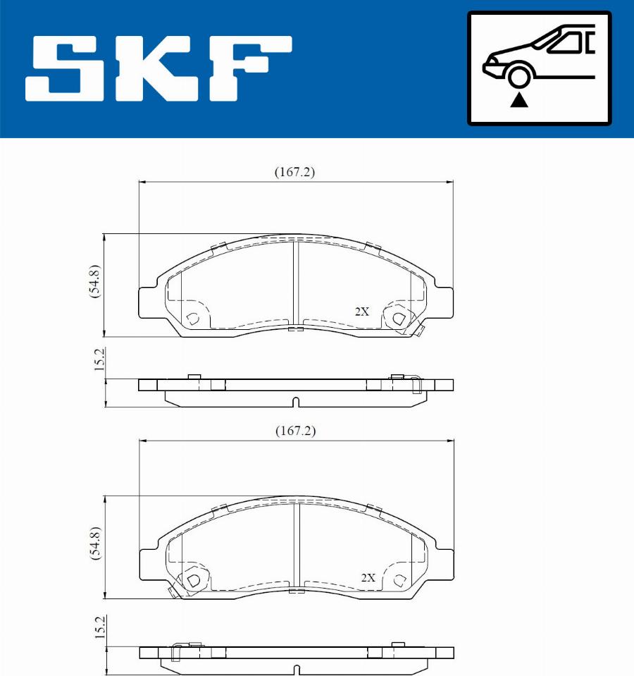 SKF VKBP 80810 A - Jarrupala, levyjarru inparts.fi