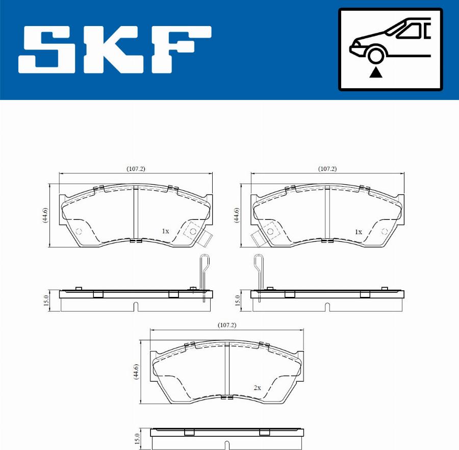 SKF VKBP 80882 A - Jarrupala, levyjarru inparts.fi