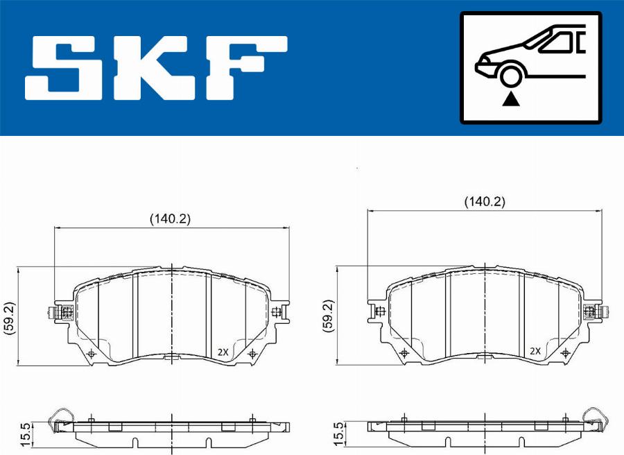 SKF VKBP 80394 A - Jarrupala, levyjarru inparts.fi