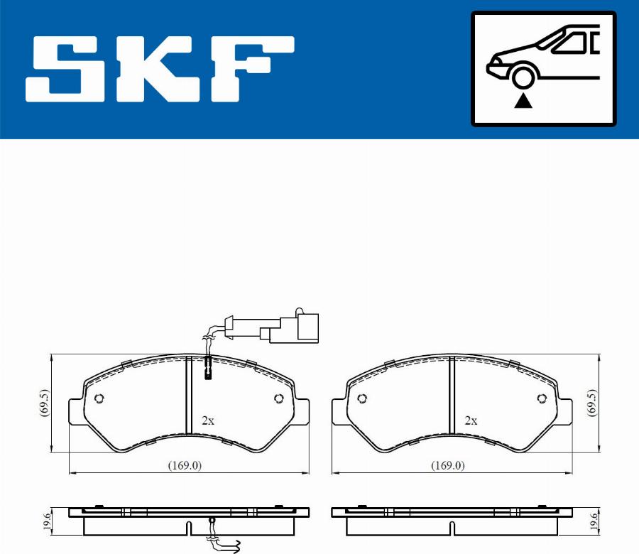 SKF VKBP 80393 E - Jarrupala, levyjarru inparts.fi