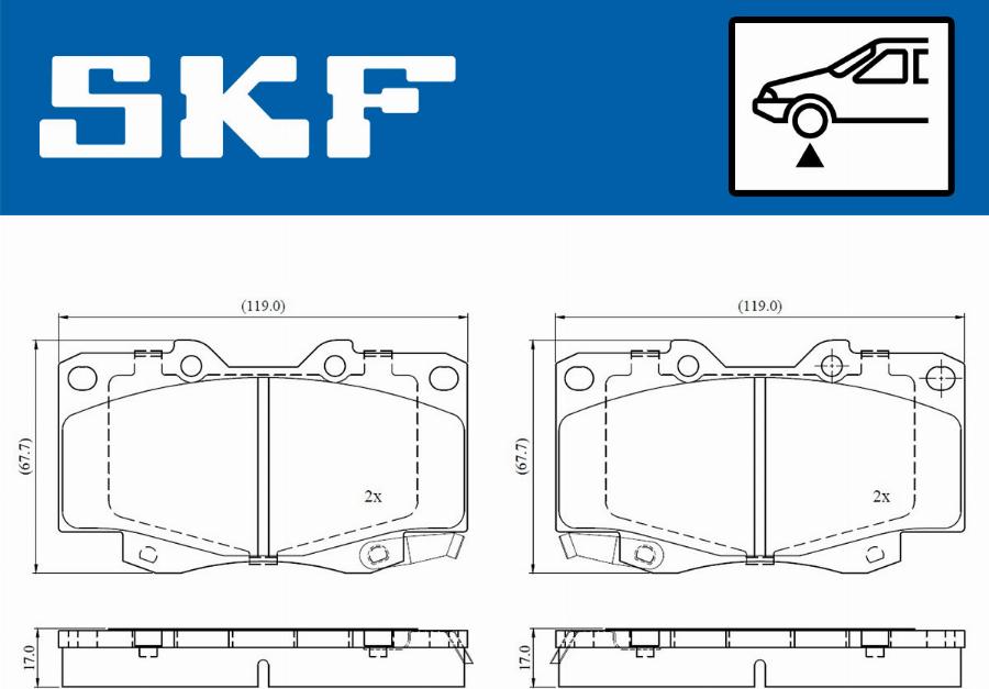 SKF VKBP 80349 A - Jarrupala, levyjarru inparts.fi