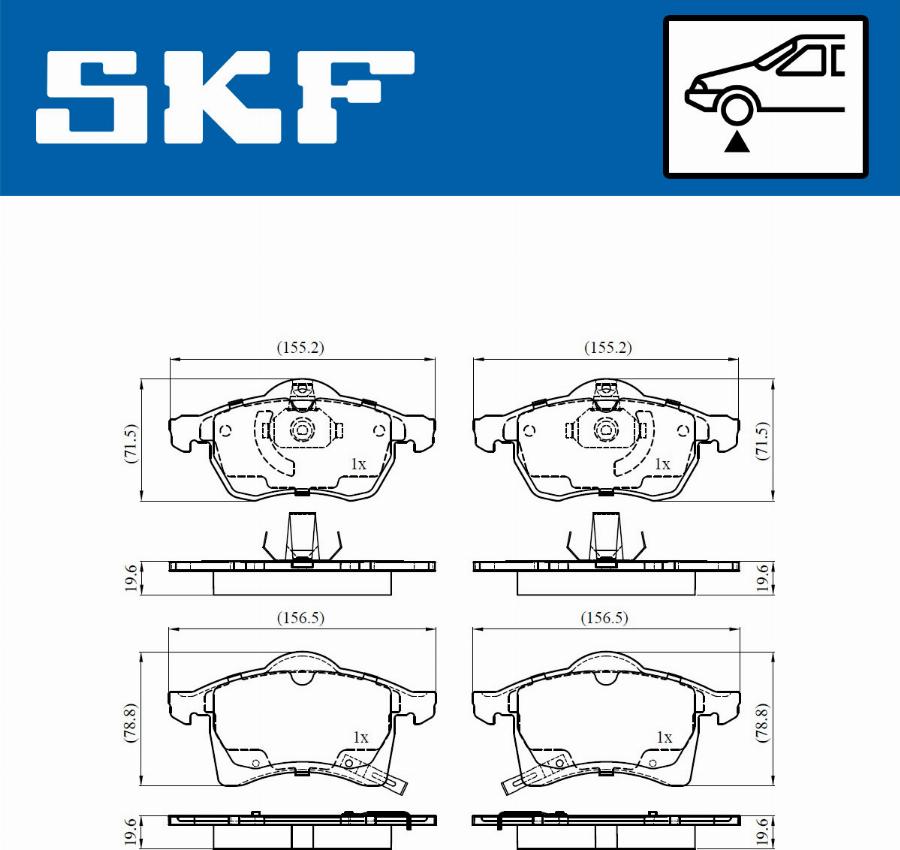 SKF VKBP 80314 A - Jarrupala, levyjarru inparts.fi