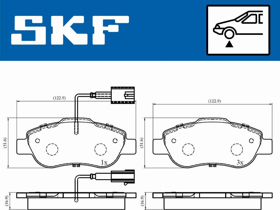 SKF VKBP 80313 E - Jarrupala, levyjarru inparts.fi