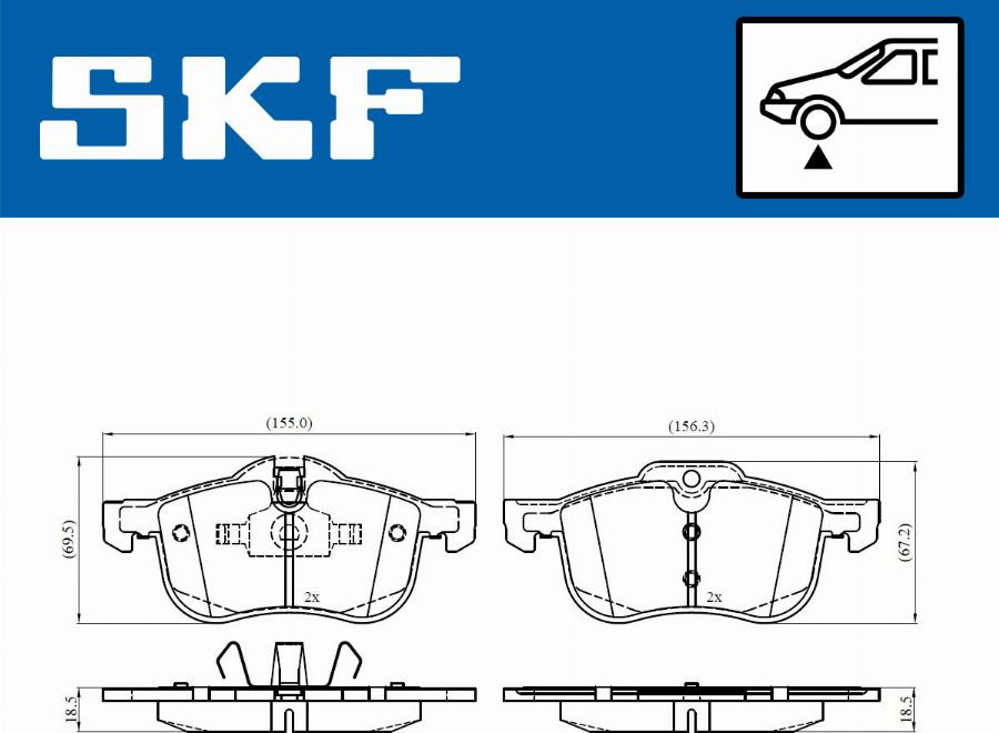 SKF VKBP 80385 - Jarrupala, levyjarru inparts.fi