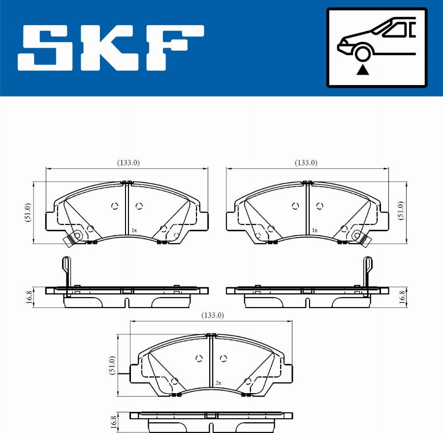 SKF VKBP 80386 A - Jarrupala, levyjarru inparts.fi