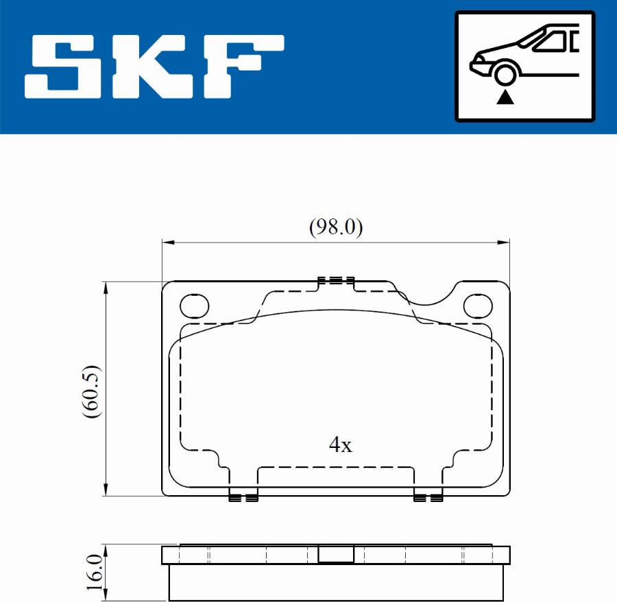 SKF VKBP 80388 - Jarrupala, levyjarru inparts.fi