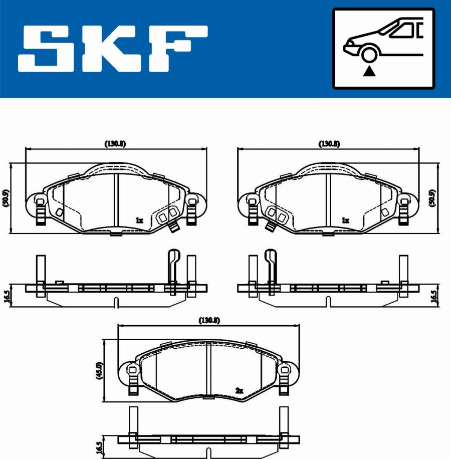 SKF VKBP 80383 A - Jarrupala, levyjarru inparts.fi