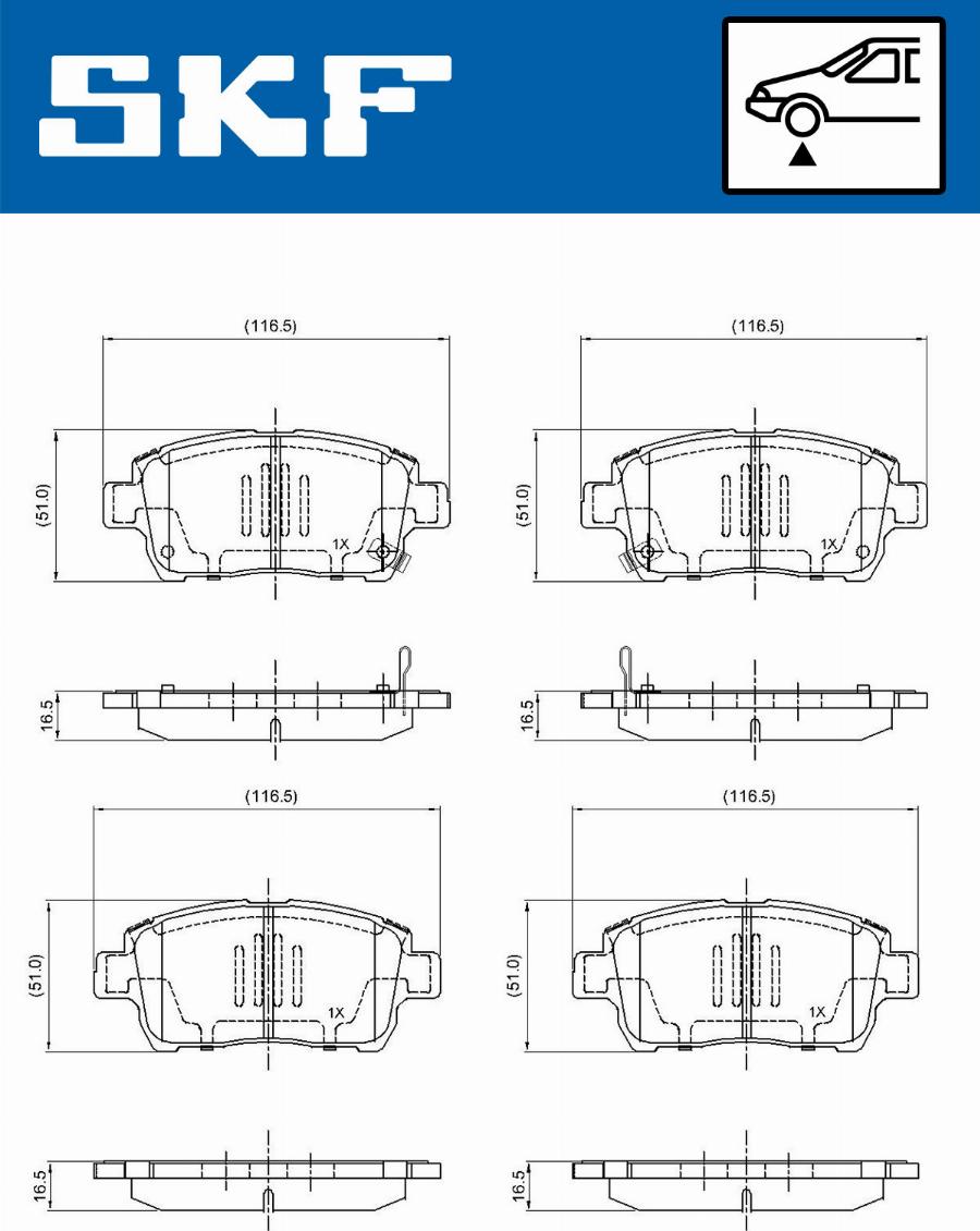 SKF VKBP 80382 A - Jarrupala, levyjarru inparts.fi