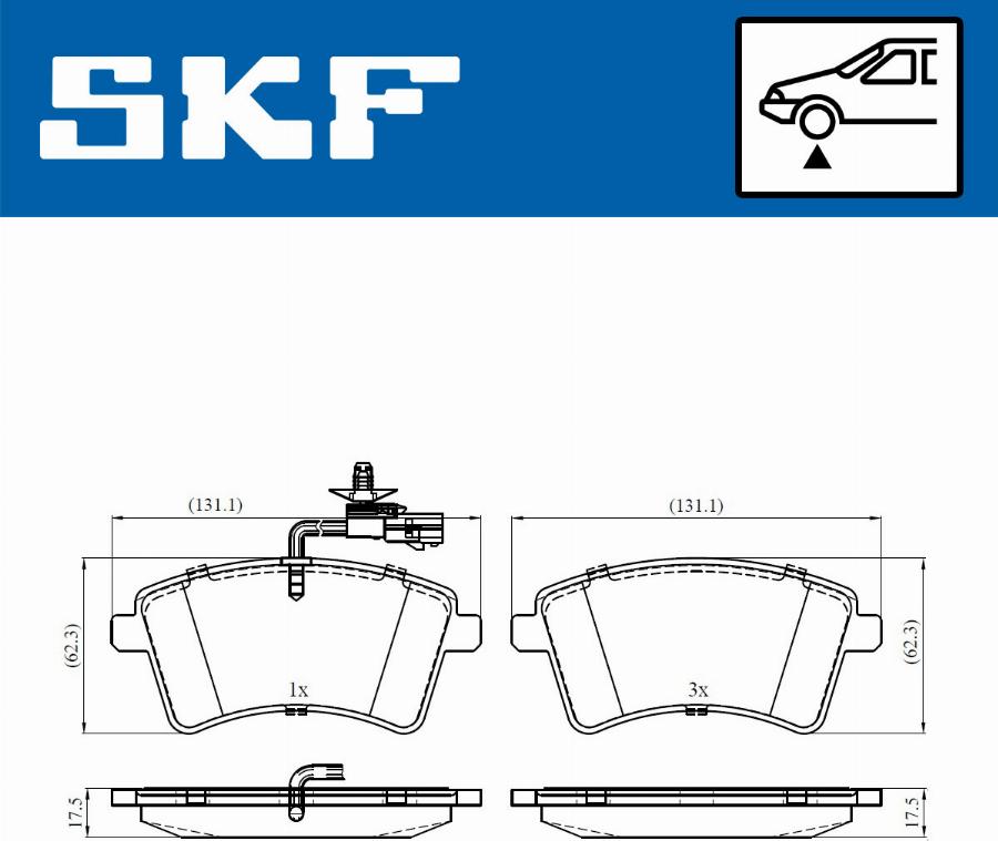 SKF VKBP 80326 E - Jarrupala, levyjarru inparts.fi