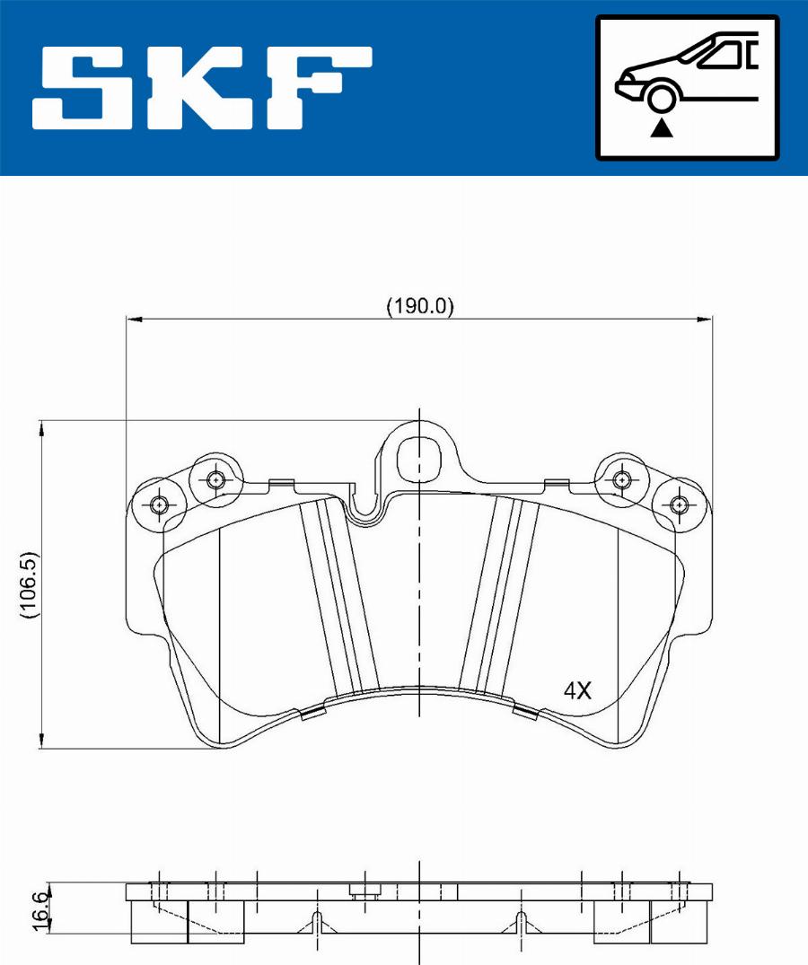 SKF VKBP 80370 - Jarrupala, levyjarru inparts.fi