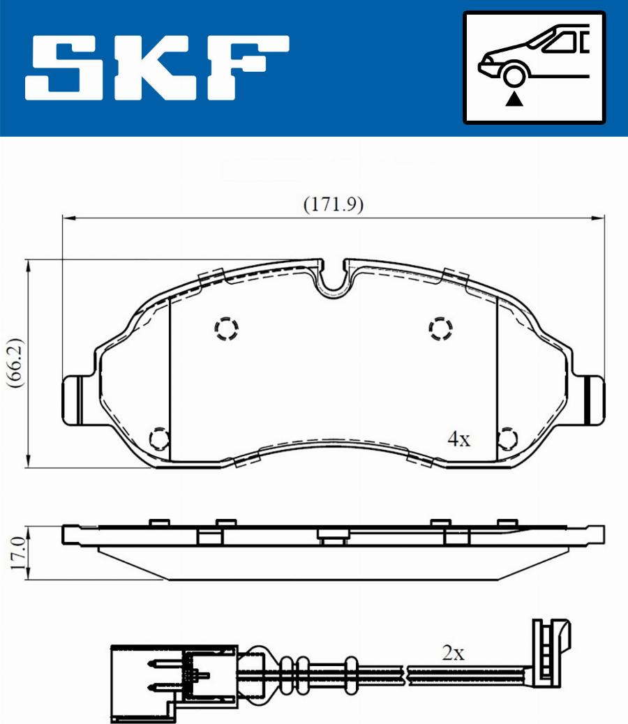 SKF VKBP 80377 E - Jarrupala, levyjarru inparts.fi