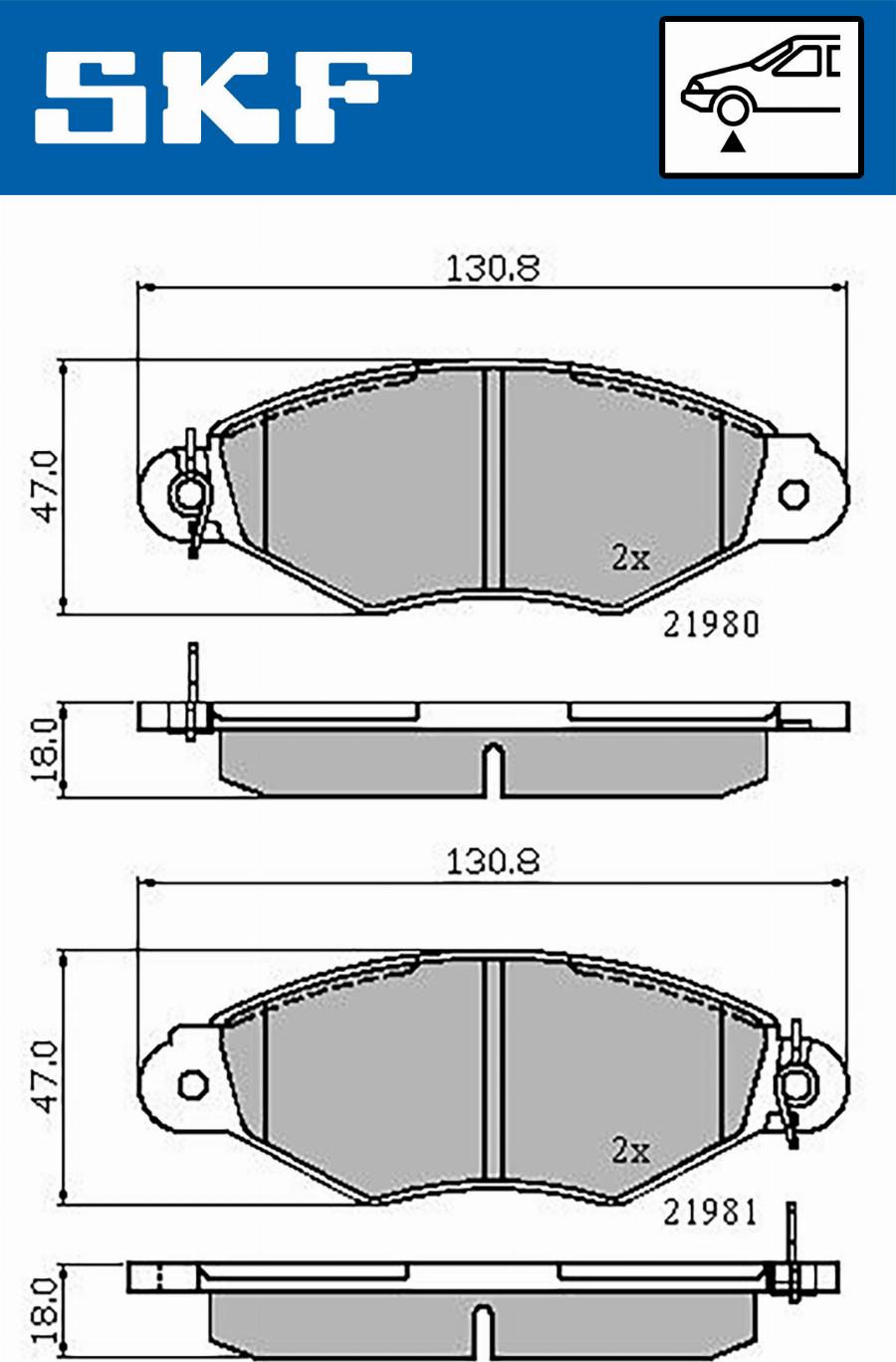 SKF VKBP 80212 - Jarrupala, levyjarru inparts.fi