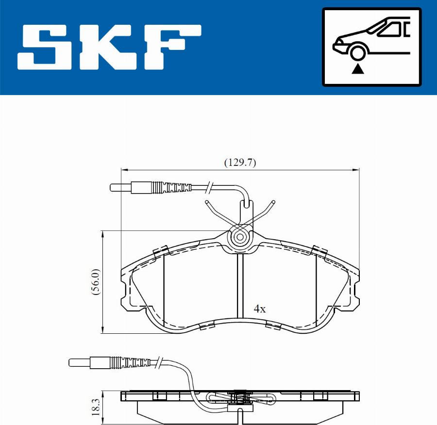 SKF VKBP 80281 E - Jarrupala, levyjarru inparts.fi