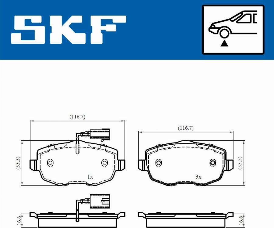 SKF VKBP 80756 E - Jarrupala, levyjarru inparts.fi