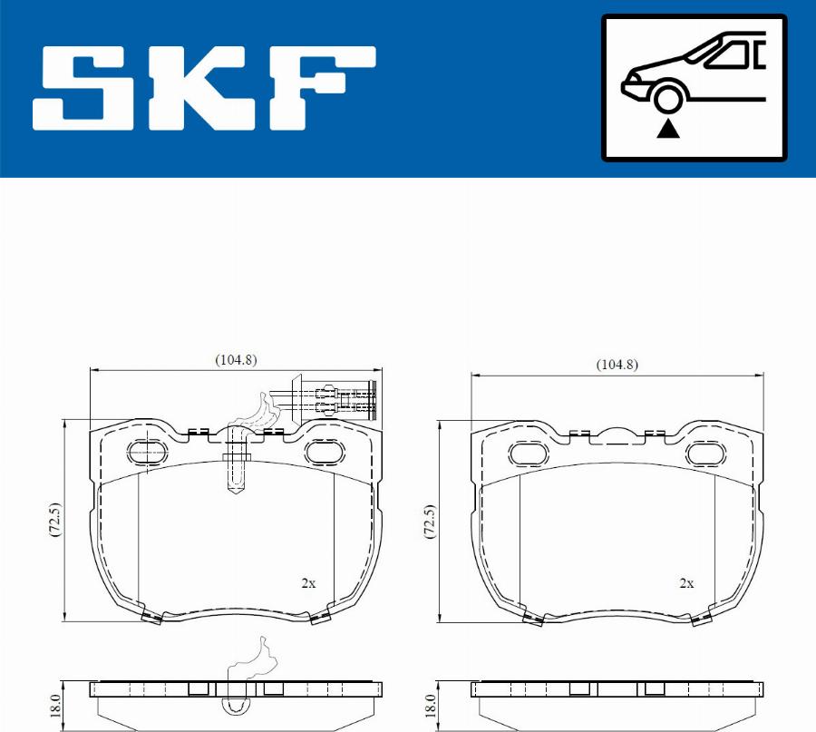 SKF VKBP 81056 E - Jarrupala, levyjarru inparts.fi