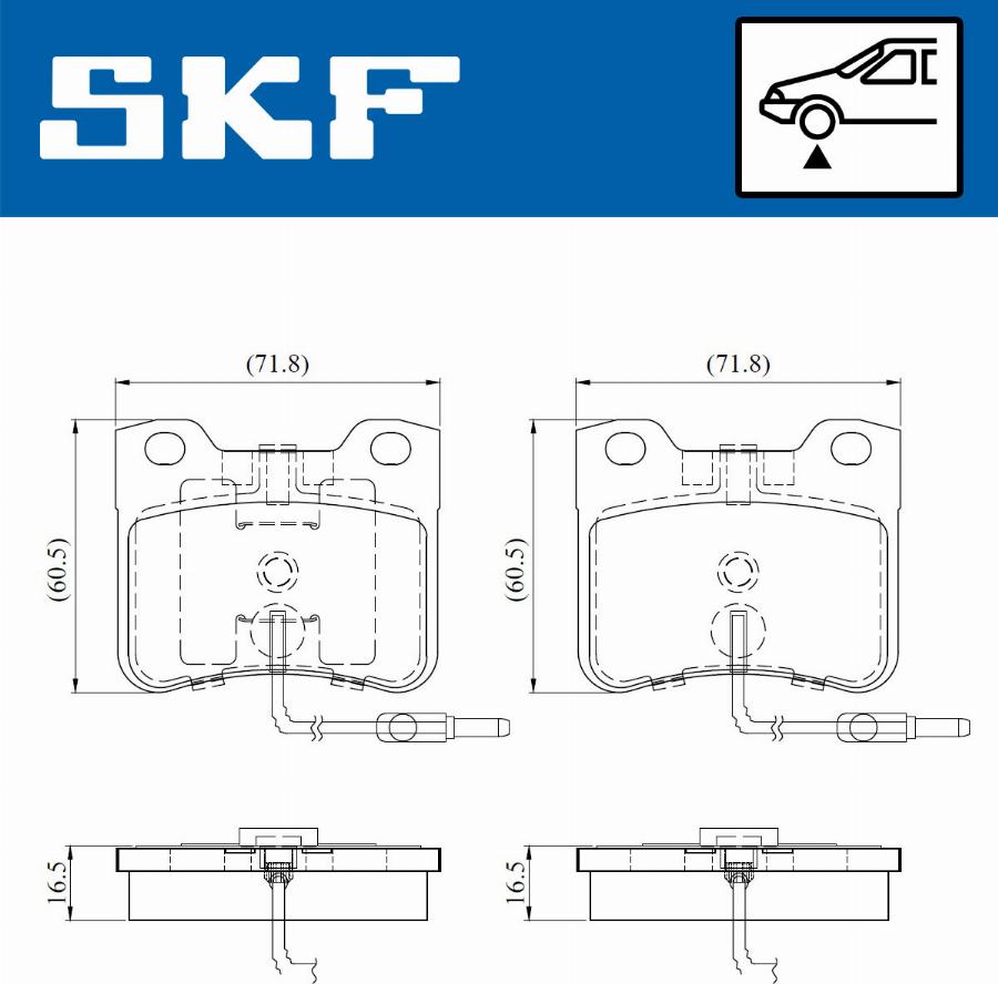 SKF VKBP 81052 E - Jarrupala, levyjarru inparts.fi