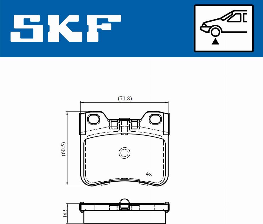 SKF VKBP 81013 - Jarrupala, levyjarru inparts.fi