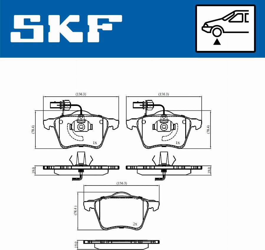 SKF VKBP 81036 E - Jarrupala, levyjarru inparts.fi