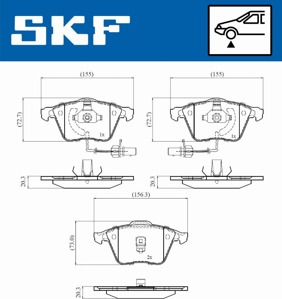 SKF VKBP 81038 E - Jarrupala, levyjarru inparts.fi