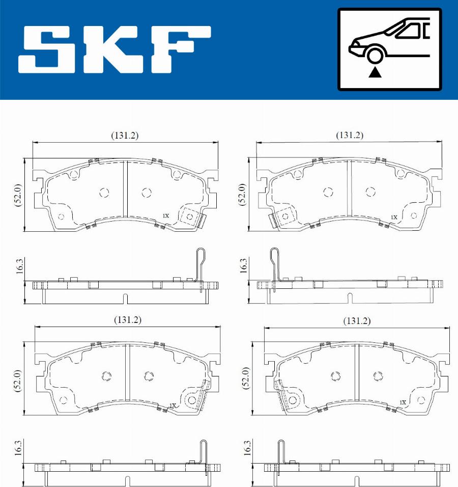 SKF VKBP 81107 A - Jarrupala, levyjarru inparts.fi