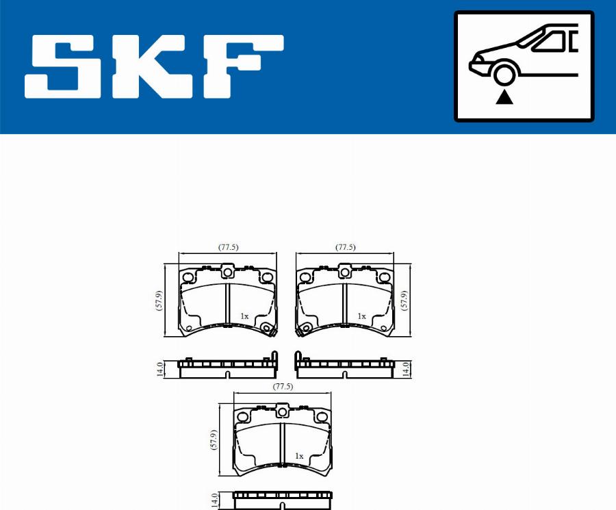 SKF VKBP 81125 A - Jarrupala, levyjarru inparts.fi