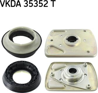 SKF VKDA 35352 T - Jousijalan tukilaakeri inparts.fi