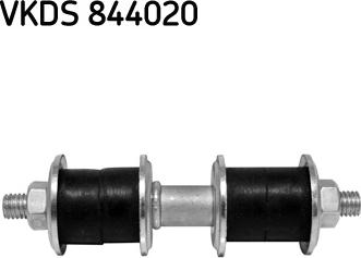 SKF VKDS 844020 - Tanko, kallistuksenvaimennin inparts.fi