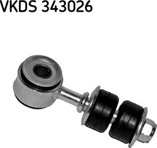 SKF VKDS 343026 - Tanko, kallistuksenvaimennin inparts.fi