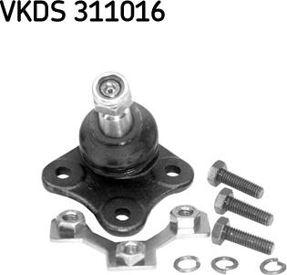 SKF VKDS 311016 - Pallonivel inparts.fi