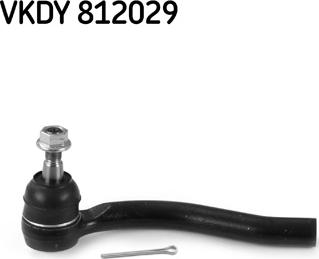 SKF VKDY 812029 - Raidetangon pää inparts.fi