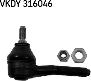 SKF VKDY 316046 - Raidetangon pää inparts.fi