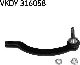 SKF VKDY 316058 - Raidetangon pää inparts.fi