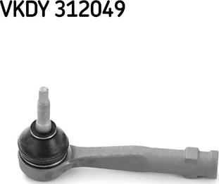 SKF VKDY 312049 - Raidetangon pää inparts.fi