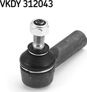 SKF VKDY 312043 - Raidetangon pää inparts.fi