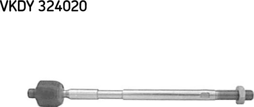 SKF VKDY 324020 - Raidetangon pää, suora inparts.fi