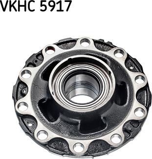 SKF VKHC 5917 - Pyörän napa inparts.fi