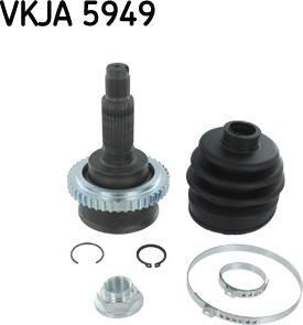 SKF VKJA 5949 - Nivelsarja, vetoakseli inparts.fi