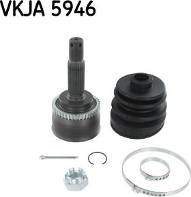 SKF VKJA 5946 - Nivelsarja, vetoakseli inparts.fi