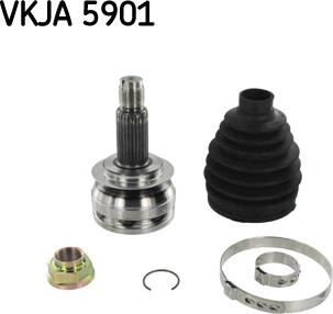 SKF VKJA 5901 - Nivelsarja, vetoakseli inparts.fi