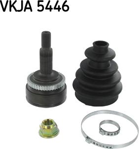 SKF VKJA 5446 - Nivelsarja, vetoakseli inparts.fi