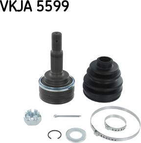 SKF VKJA 5599 - Nivelsarja, vetoakseli inparts.fi