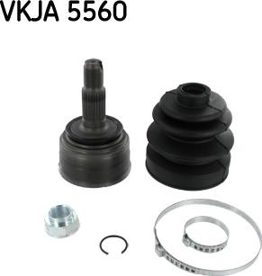 SKF VKJA 5560 - Nivelsarja, vetoakseli inparts.fi