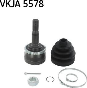 SKF VKJA 5578 - Nivelsarja, vetoakseli inparts.fi