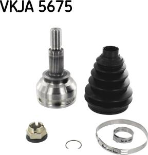 SKF VKJA 5675 - Nivelsarja, vetoakseli inparts.fi