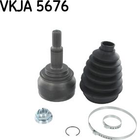 SKF VKJA 5676 - Nivelsarja, vetoakseli inparts.fi