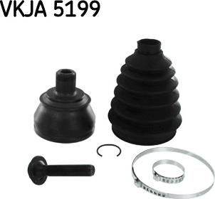 SKF VKJA 5199 - Nivelsarja, vetoakseli inparts.fi